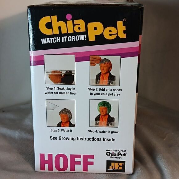 Chia Pet David Hasselhoff Decorative Planter - Picture 3 of 4